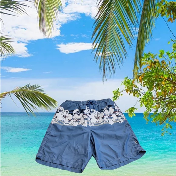 Mad Iguana Swim Mad Lgauna Sportsawear Mens Board Swim Trunks